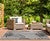 Foggy Fronds Indoor/Outdoor Rug - 5 x 8