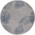 Cool Fronds Indoor/Outdoor Rug - 8 Ft. Round