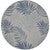 Caribbean Fronds Indoor/Outdoor Rug - 8 Ft. Round