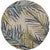 Palm Serenity Rug - 6 Ft. Round