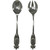 Pewter Pineapple Serving Spoon Set