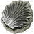 Pewter Seashell Jewelry Box
