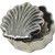 Pewter Seashell Jewelry Box