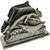 Pewter Dolphin Napkin Holder