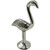 Pewter Flamingo Ring Holder