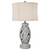 Ikat Table Lamps with Nightlights - Set of 2