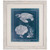 Azure Sea Turtle Study II Framed Print