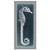 Azure Seahorse II Framed Print