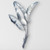 Silver Banana Leaf I Wall Decor