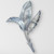 Silver Banana Leaf II Wall Decor