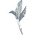 Silver Banana Leaf II Wall Decor