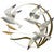 Seagulls Stainless Steel Wall Decor