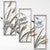 Seagulls Stainless Steel Triptych - Set of 3