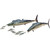 Wahoo Fish & Mackerel Wall Decor - OUT OF STOCK UNTIL 06/18/2025