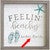 Feelin' Beachy Personalized Wall Art