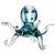 Octopus Art Glass Sculpture