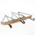 Wood & Metal Sailboat Wall Hooks