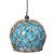 Blue Glass Buoy Pendant Light