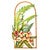 Floral Arch Tropical Metal Wall Art