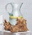 Organic Blown Glass & Root Jug