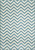 Baja Chevron Blue Rug - 9 x 13