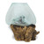 Organic Blown Glass & Root Bowl - Medium