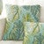 Padre Square Accent Pillow - Aqua