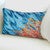 Fire Coral Oblong Accent Pillow