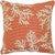 Aruba Coral Accent Pillow - Sunset