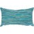 Ocean Stripes Oblong Accent Pillow - Aqua