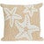 Starfish Sea Neutral Indoor/Outdoor Pillow