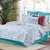 Coral Ocean Quilt Bed Set - Twin