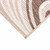 Wavy Ripples Brown Indoor/Outdoor Rug - 3 x 5