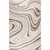 Wavy Ripples Brown Indoor/Outdoor Rug - 3 x 5