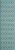 Baja Circlet Blue Rug - 2 x 8