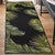 Paia Palms Black Indoor/Outdoor Rug - 2 x 8