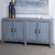 Lincoln City 4 Door Wood Cabinet
