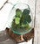 Teakwood Glass Planter - Large