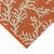 Orange Coral Cluster Rug - 2 x 4