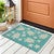 Aqua Turtle Stars Rug - 2 x 5 - OUT OF STOCK UNTIL 07/17/2026