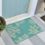 Aqua Coral Cluster Rug - 2 x 3