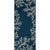 Navy Coral Cluster Rug - 2 x 5 - OUT OF STOCK UNTIL 02/11/2026
