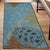 Barrier Sea Turtle Rug - 2 x 5