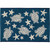 Navy Turtle Stars Rug - 2 x 4 - OUT OF STOCK UNTIL 05/07/2025