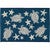 Navy Turtle Stars Rug - 2 x 3