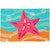 Pink Starfish Indoor/Outdoor Accent Rug