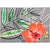 Island Hibiscus Accent Rug