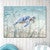 Blue Turtle Outdoor Wall Art