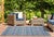 Charleston Blue Rug - 5 x 8
