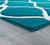 Turquoise Net Rug - 8 x 11